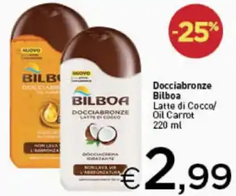 Crai Docciabronze Bilboa Latte di Cocco/ Oil Carrot 220 ml offerta
