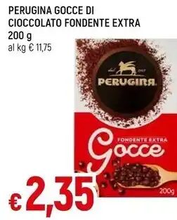 Famila Perugina gocce di cioccolato fondente extra offerta