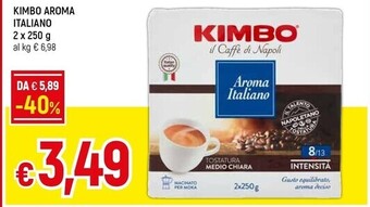Famila Kimbo aroma italiano offerta