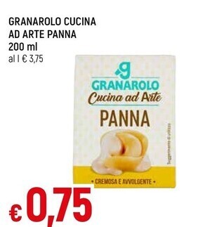 Famila Granarolo cucina ad arte panna offerta