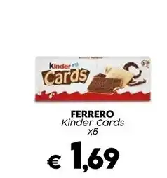 Crai Ferrero kinder cards offerta