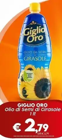 Crai Giglio oro olio di semi girasole offerta
