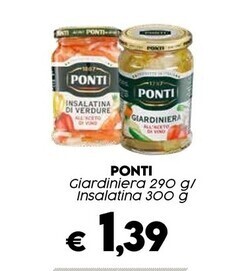 Crai Ponti giardiniera / insalatina offerta