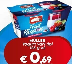 Crai Muller yogurt offerta