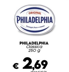 Crai Philadelphia classica offerta