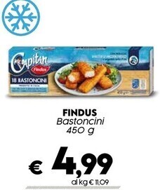 Crai Findus bastoncini offerta