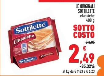 Conad Sottilette le originali offerta