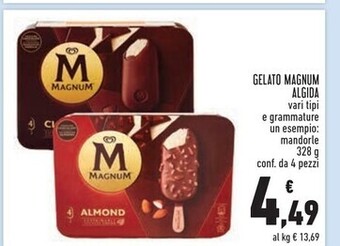 Conad Superstore Algida gelato magnum offerta