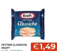 Mercatò Kraft fettine classiche offerta