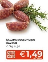 Mercatò Salumificio cavour salame bocconcino offerta