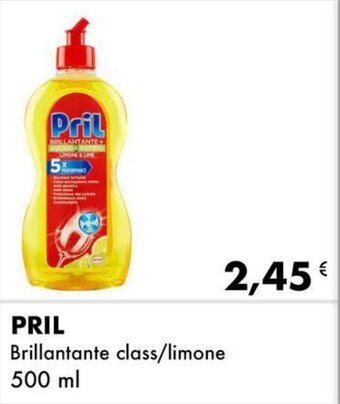 Iper Tosano PRIL Brillantante class/limone. 500 ml offerta
