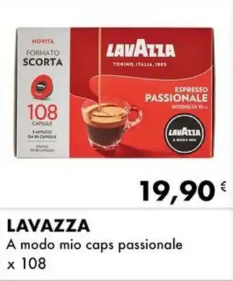 LAVAZZA A modo mio caps passionale x 108