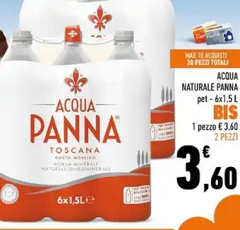 Conad City Acqua panna acqua naturale offerta