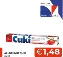 Mercatò Cuki alluminio offerta