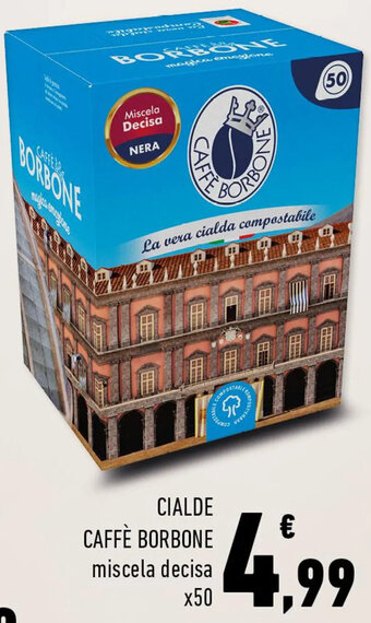Conad CIALDE CAFFÈ BORBONE miscela decisa x50 offerta