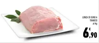 Conad LONZA DI SUNO A TRANCIO al Kg offerta
