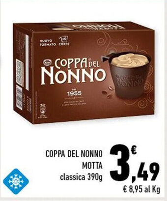 Conad COPPA DEL NONNO MOTTA classica 390g offerta