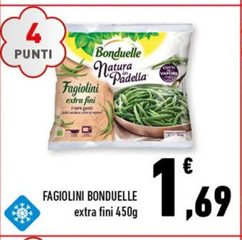 Conad FAGIOLINI BONDUELLE extra fini 450g offerta