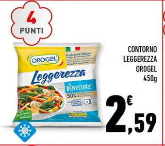 Conad CONTORNO LEGGEREZZA OROGEL 450g offerta