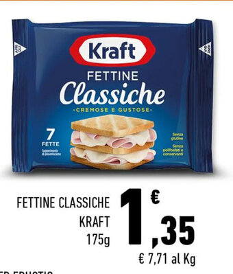 Conad FETTINE CLASSICHE KRAFT 175g offerta