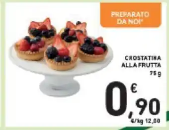 Conad CROSTATINA ALLA FRUTTA 75g offerta