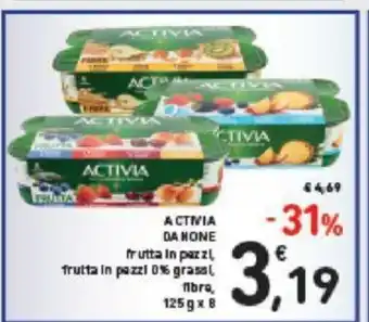 Conad ACTIVIA DA HONE 125gx8 offerta