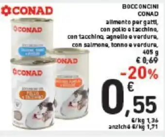 Conad BOCCONCINI CONAD 405g offerta