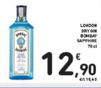 Conad LONDON DRY GIN BOMBAY SAPPHIRE 70 cl offerta