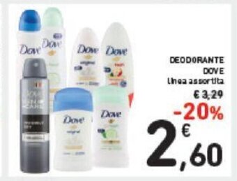 Conad DEODORANTE DOVE offerta