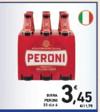 Conad BIRRA PERONI 33 clx 6 offerta