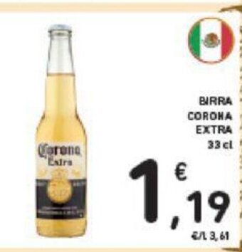 Conad BIRRA CORONA EXTRA 33cl offerta