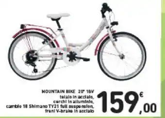 MOUNTAIN BIKE 20° 18V