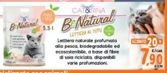 Conad CAT&RINA Be Natural LETTIERA AL TOFU offerta