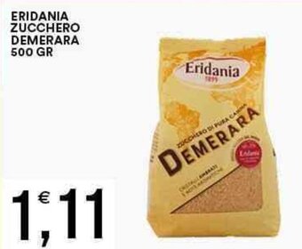 ERIDANIA ZUCCHERO DEMERARA 500 GR