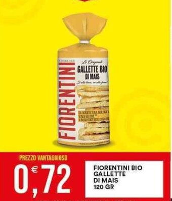 FIORENTINI BIO GALLETTE DI MAIS 120 gr