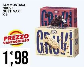 SAMMONTANA GRUVI GUSTI VARI X 4