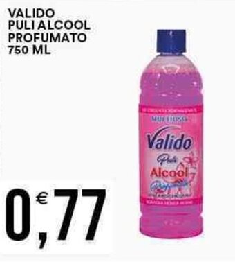 VALIDO PULI ALCOOL PROFUMATO 750 ML