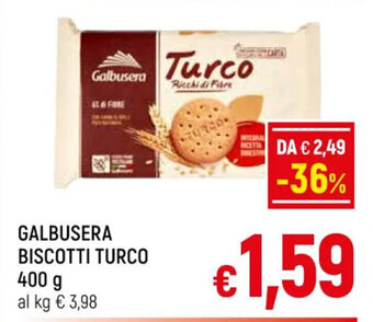 GALBUSERA BISCOTTI TURCO 400 g