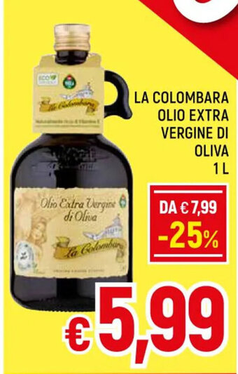 LA COLOMBARA OLIO EXTRA VERGINE DI OLIVA 1 L