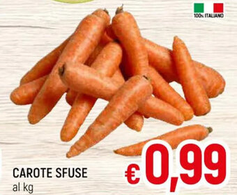 A&O CAROTE SFUSE offerta