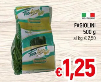 A&O FAGIOLINI 500 g offerta