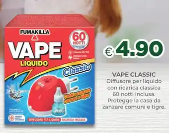 Acqua & Sapone VAPE CLASSIC Diffusore per liquido offerta