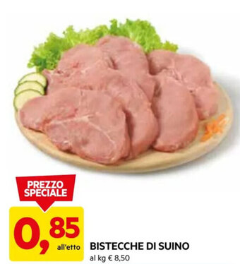 DPiù BISTECCHE DI SUINO offerta
