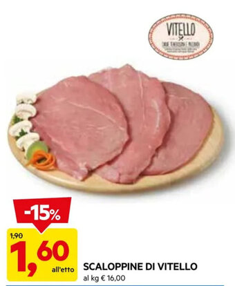 DPiù SCALOPPINE DI VITELLO offerta