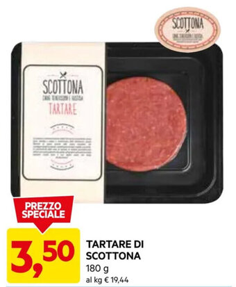 DPiù TARTARE DI SCOTTONA 180 g offerta