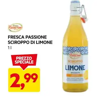 DPiù FRESCA PASSIONE SCIROPPO DI LIMONE 1 l offerta