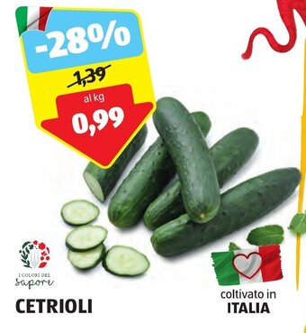 ALDI CETRIOLI offerta