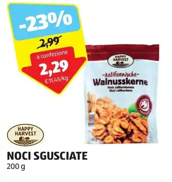 ALDI NOCI SGUSCIATE 200 g offerta