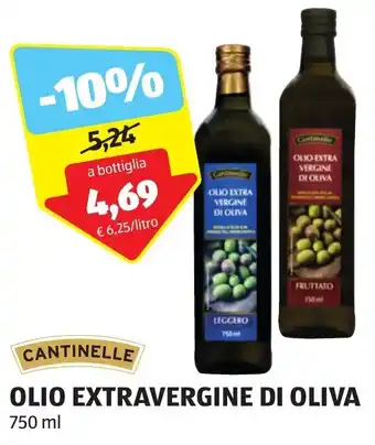 ALDI OLIO EXTRA VERGINE DI OLIVA 750 ml offerta