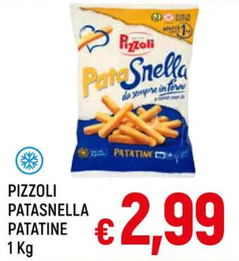 A&O PIZZOLI PATASNELLA PATATINE 1 Kg offerta